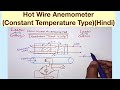 Hot Wire Anemometer(Constant Temperature Type)(Hindi)