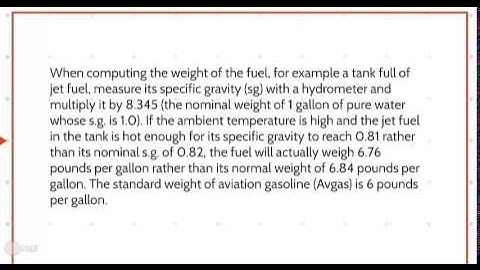 Chapter 3 - Weighing the Aircraft and Determining the Empty-Weight Center of Gravity (part 4/7)