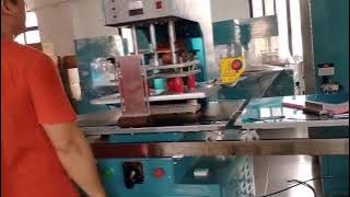 Single head push table car mat logo embossed high frequency welding machine