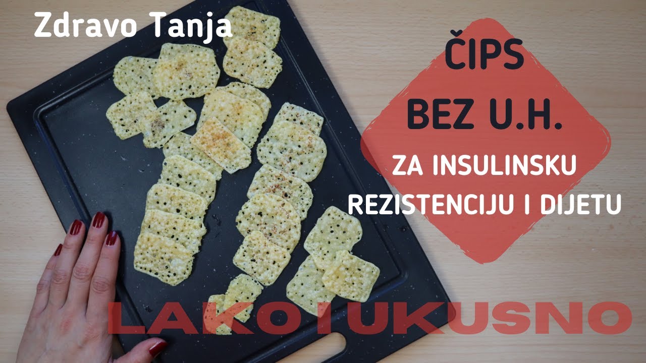 NAJZDRAVIJI I NAJJEDNOSTAVNIJI ČIPS | Čips od sira:   BEZ UH, keto, lchf, insulinska rezistencija