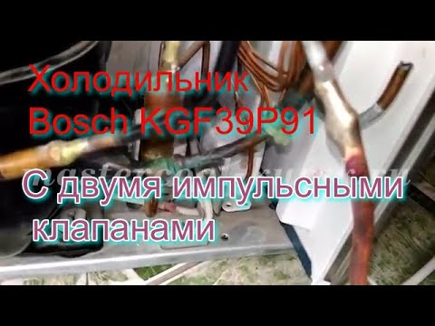 Холодильник Bosch KGF39P91. С двумя импульсными клапанами