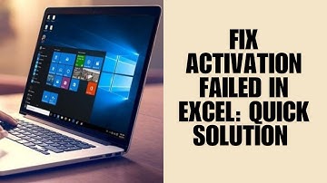 Fix Activation Failed In Excel: Quick Solution | Microsoft Excel Tutorial | Error Fixed | iCals