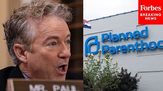 'You Are In Defiance Of Congress': Rand Paul Grills SBA Administrator About  Planned Parenthood