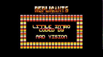 Mad Vision & The Replicants - Intro for the Replicants | Atari ST Cracktro