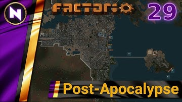 Factorio Post Apocalypse #29 RED OR BLUE