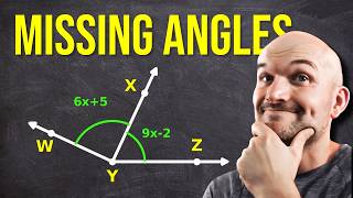 How to Find the Missing Angle Using Algebra 2