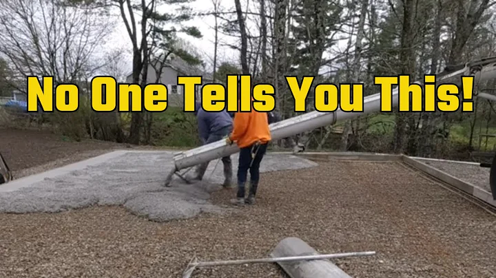 Concrete Slab Secrets No Contractor Wants You To Know!