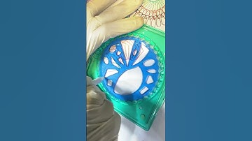 Spirograph Ruler Design ASMR Satisfying #ytshorts #short #shorts