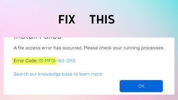 How to Fix "IS-MF-01: File failed to relocate successfully” Error in Epic Games Launcher