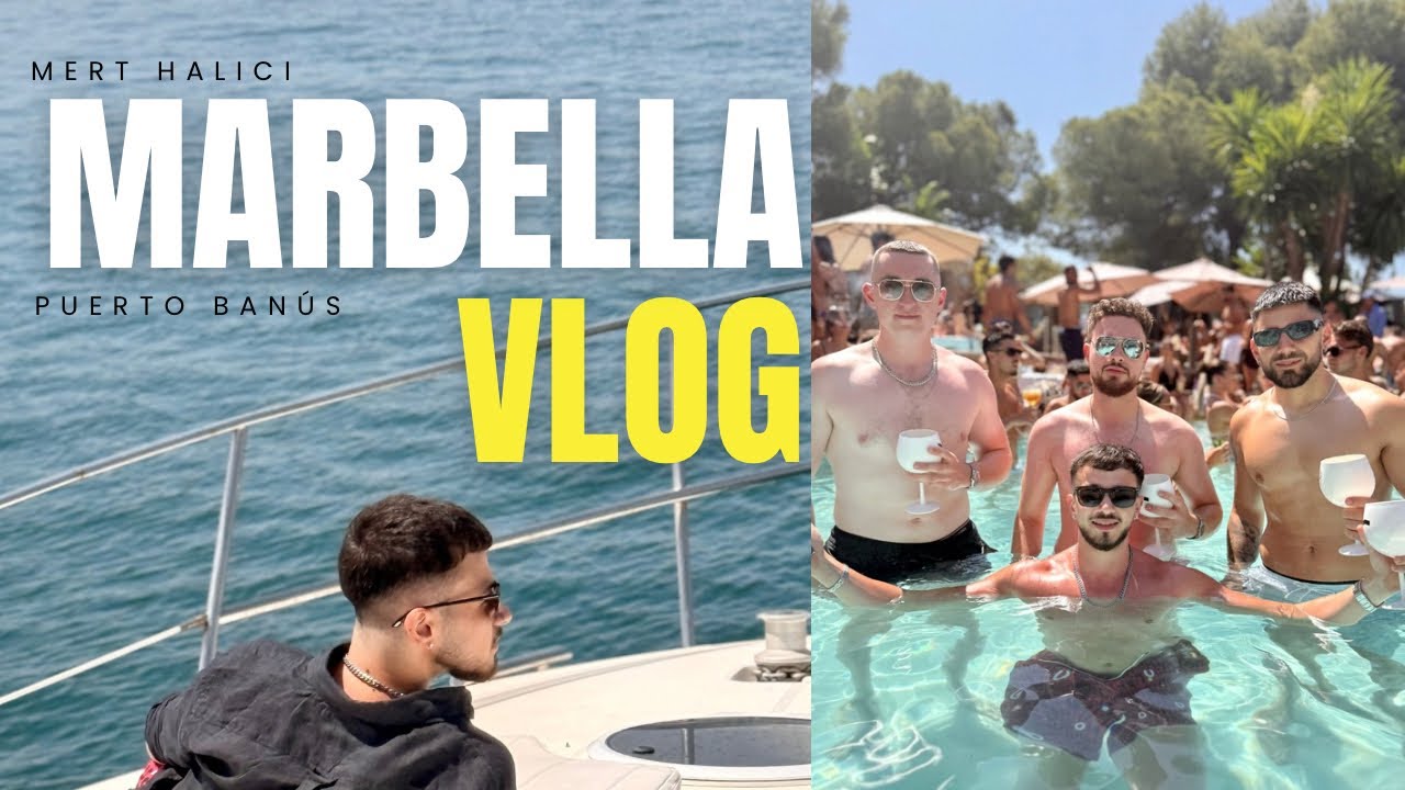 MARBELLA VLOG - LUXURY GETAWAY [4K]