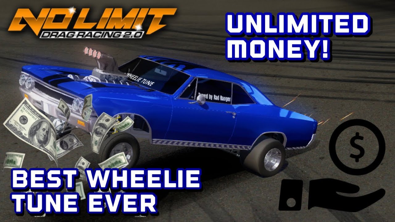 No Limit Drag Racing 2.0 INFINITE MONEY WHEELIE GLITCH +