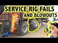 SERVICE RIG FAILS,BLOWOUTS,ACCIDENTS ,FRAC FAIL