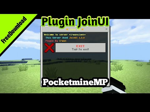 Plugin JoinUI PocketmineMP free download