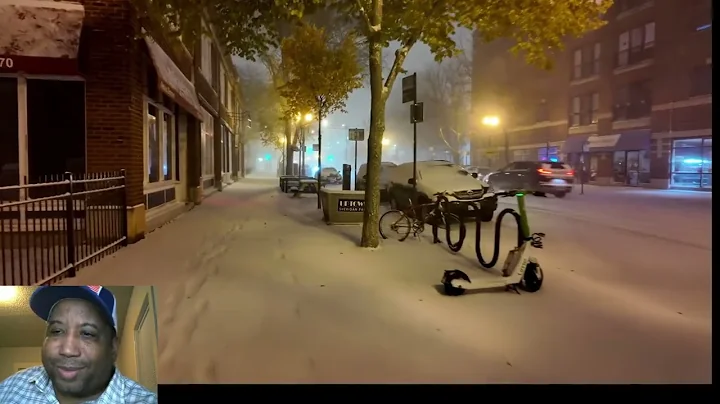 Powerful Band Of Lake Effect Snow Blasts Downtown Chicago Amid Shifting Winds Reaction Video