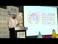 Dr rashid alleem at the 3rd annual water  energy congress