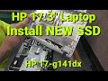 Upgrading Hard Drive to SSD in HP 17.3" Laptop