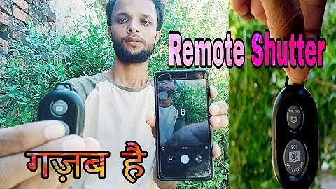 Bluetooth remote shutter for iOS and Android | camera360😁
