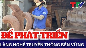 Phát triển tiểu thủ công nghiệp, ngành nghề nông thôn | Bản tin Nông nghiệp - Nông thôn | NSTH