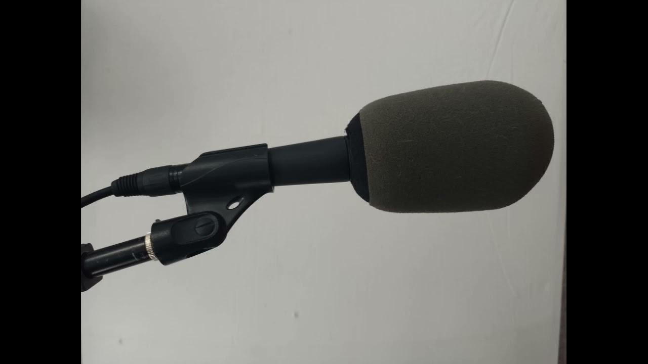 Voiceover Created with the Shure SM57 and A81WS Pop Filter along twith