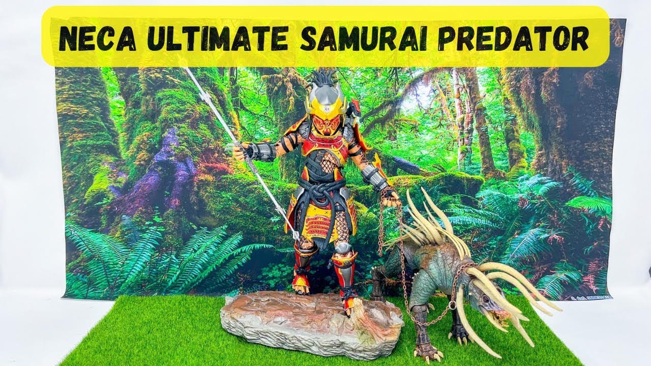 NECA ULTIMATE SAMURAI PREDATOR РАСПАКОВКА И ОБЗОР!!!