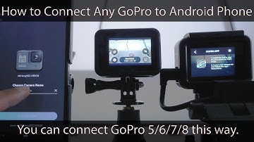 How to Connect GoPro 7 or GoPro 8 to Android Phone