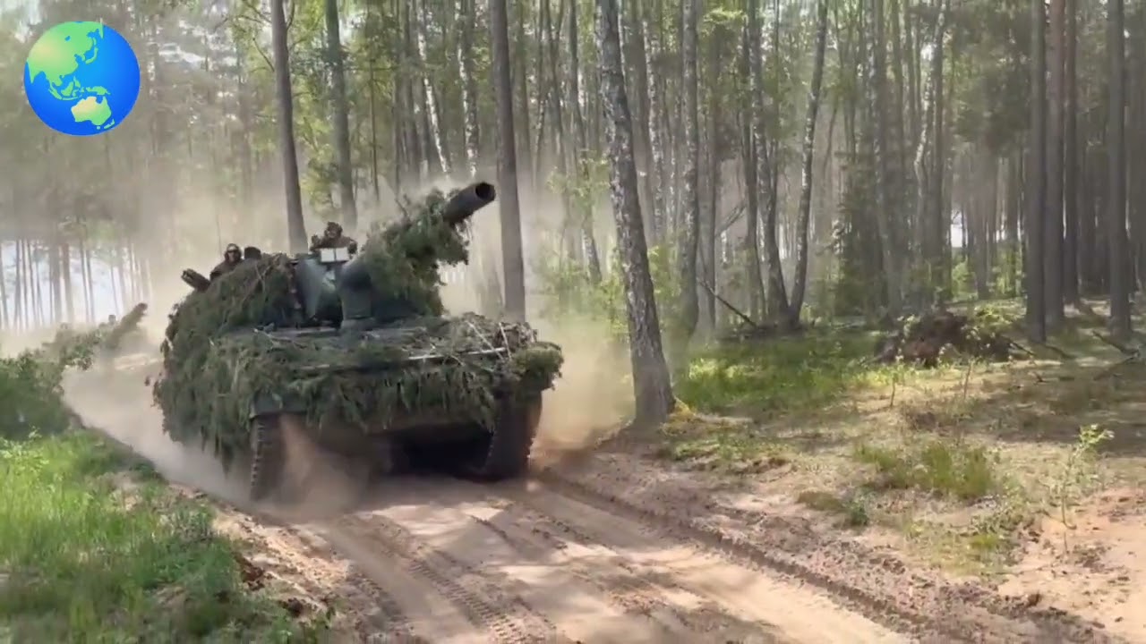 Tank Howitzer 2000 From The 