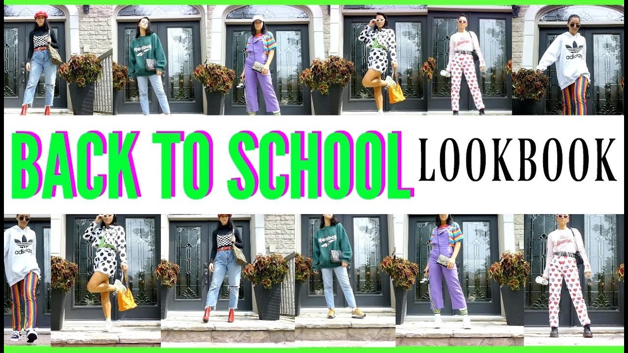 BACK TO SCHOOL LOOK BOOK (15 LOOKS FOR COLLEGE)!
