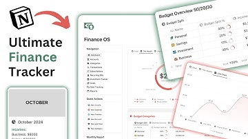 The best Finance Tracker in Notion!