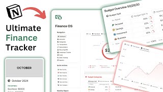 The best Finance Tracker in Notion!