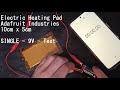 Adafruit industries  electric heating pad  10cm x 5cm  test