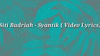Siti Badriah - Lagi Syantik (Video Lyrics)