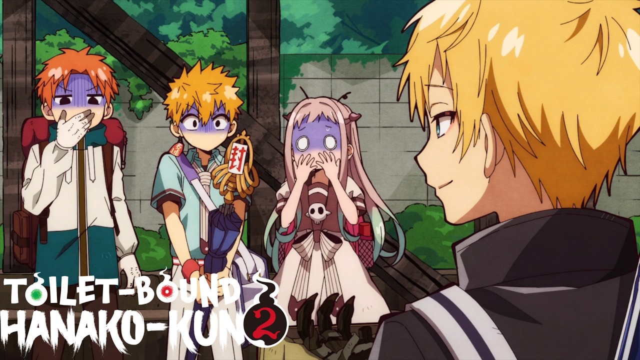 Все сцены Тэру из 2-го сезона, часть 2, в 4K! | Клипы «Ханако-Кун», связанные с туалетом