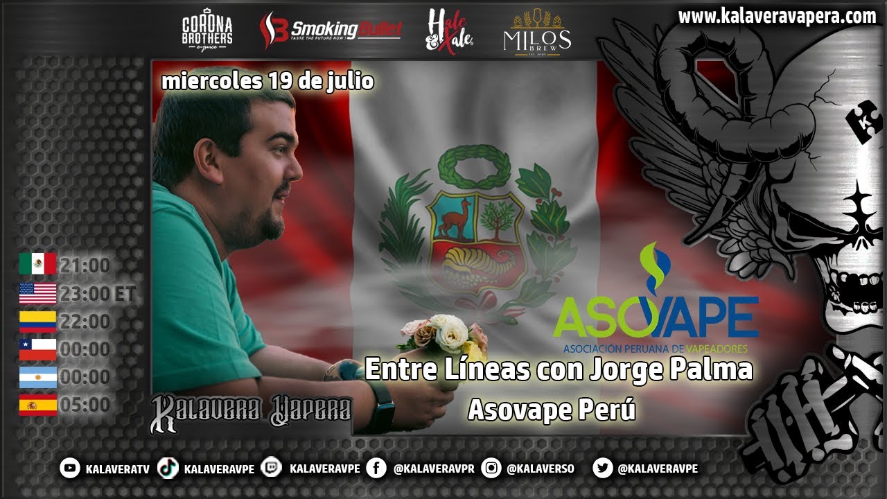 Entre Líneas con Jorge Palma - Asovape Perú