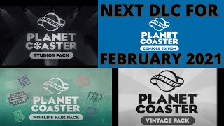 Planet Coaster: Console's Next DLC(February 2021)