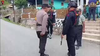 Jaga Kekhusyukan Paskah, Brimob Sulteng Perkuat Patroli Gereja Dari Palu Hingga Pelosok Daerah