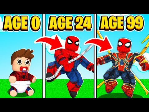 SURVIVING 100 YEARS AS THE SPIDERMAN IN ROBLOX WITH CHOP