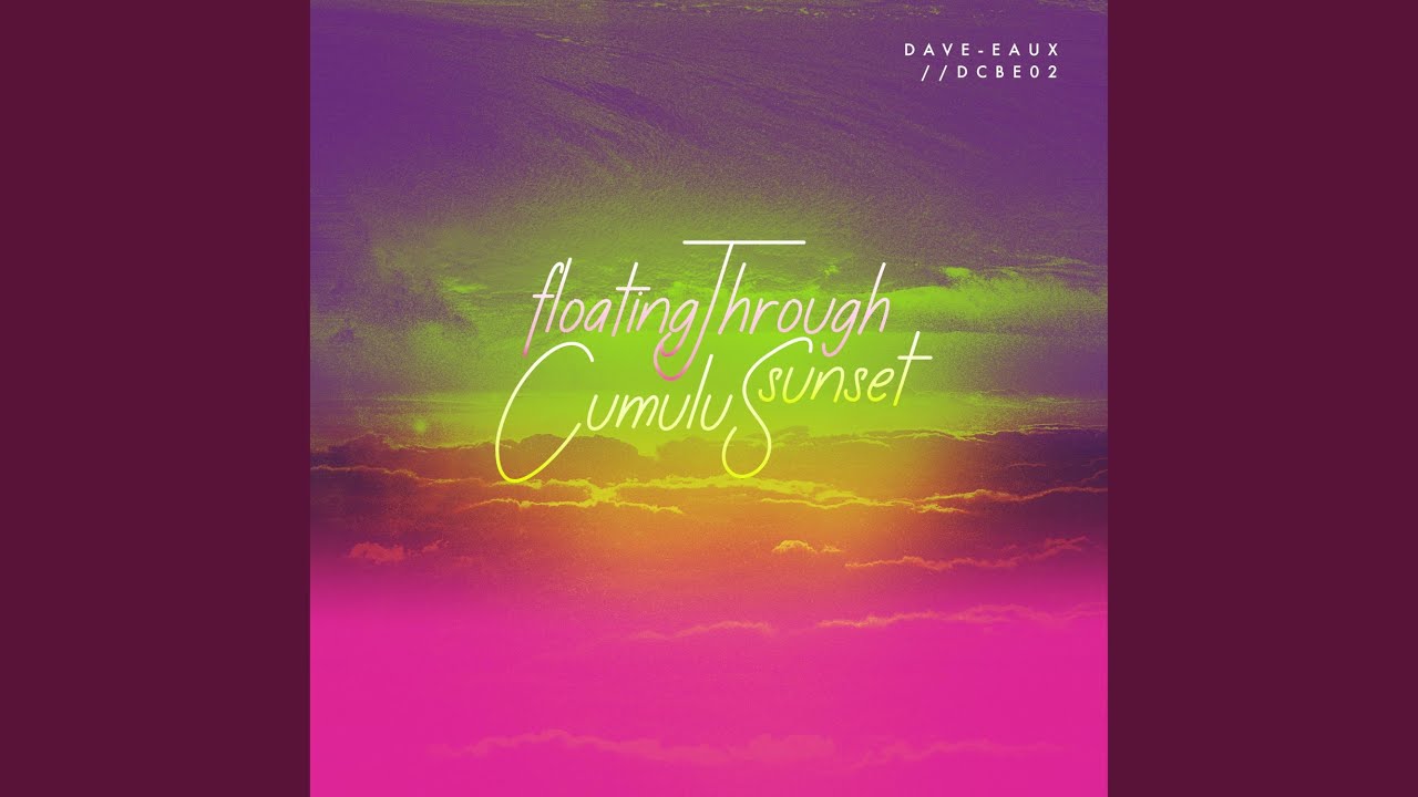 Floating Through Cumulus Sunset