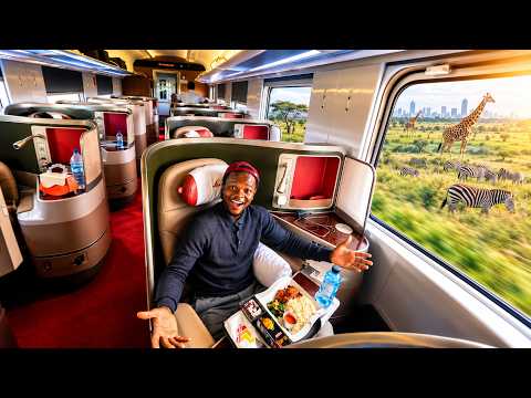 I Bought the Most Expensive Train Ticket in Kenya 🇰🇪🚂 (12,000 KSh)