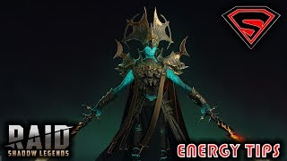 RAID SHADOW LEGENDS HOW TO MANAGE YOUR ENERGY - BEST WAY TO USE YOUR ENERGY IN RAID