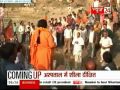 Uma's Jal yatra on Tuesday
