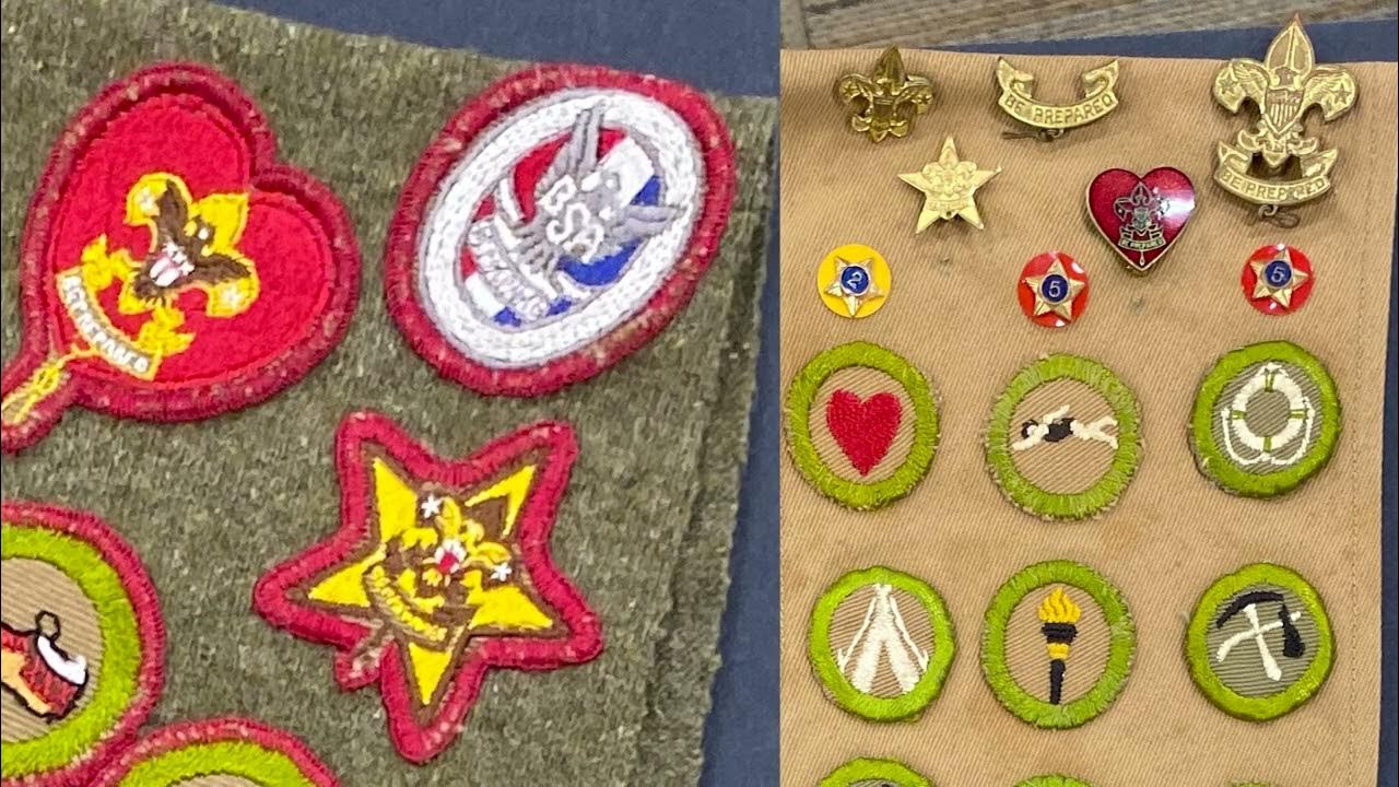 Homemade Merit Badge Sashes Artifact of the Week 20230224 YouTube