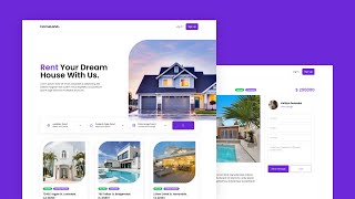 Create A Real Estate Website Using React JS And Tailwind CSS
