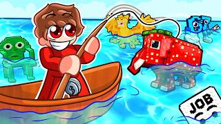 ATRAPANDO BRAINROTS en BARCO en Roblox!