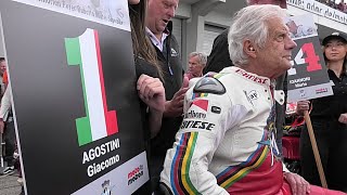 ADAC Sachsenring Classic 2022 Giacomo Agostini auf MV Agusta.