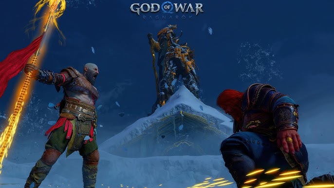 Odin (Fight 1) Level 1 No Upgrades Starter Gear Only No Relic or Rage New  Game GMGOW : r/GodofWarRagnarok