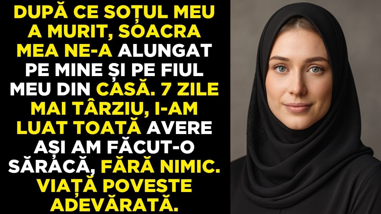 După moartea soțului, soacra m-a alungat în fața fiului meu – ce am făcut după 7 zile…