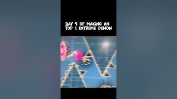 Day 9 of making an extreme demon #geometrydash #gaming #gameplay #games #gd