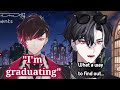 Ver told Lucien he's graduating.