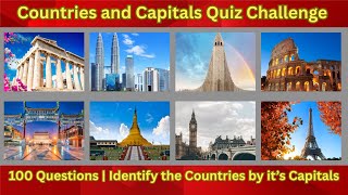 Geography Quiz: Can You Guess the Country by Its Capital? 🌍 | 100 Questions Challenge screenshot 3