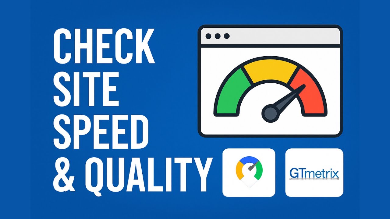 How to Check Website Speed & Quality - YouTube